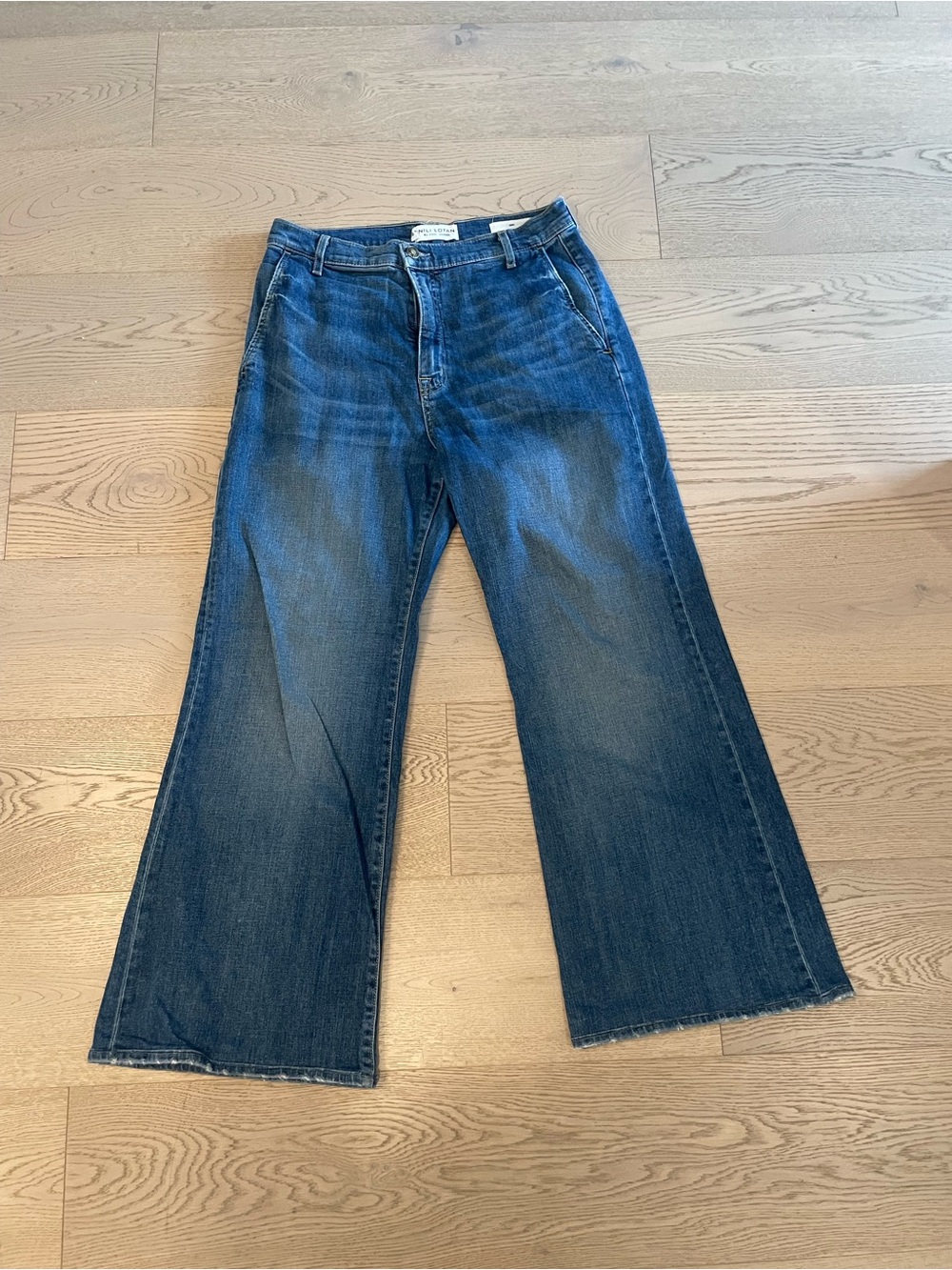 Nili Lotan Anna Jeans in Medium Blue Wash